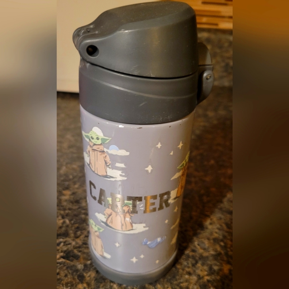 BUNDLE - 12oz CARTER stars wars pottery barn water bottle